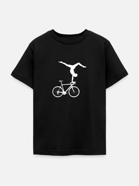 Kunstrad - Teenager T-Shirt - Schwarz
