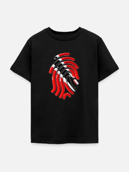 Trinidad-Flagge - Teenager T-Shirt - Schwarz