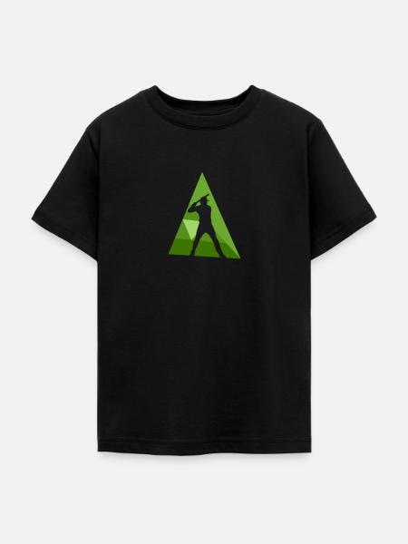 Baseball Baserunner Catcher - Teenager T-Shirt - Schwarz