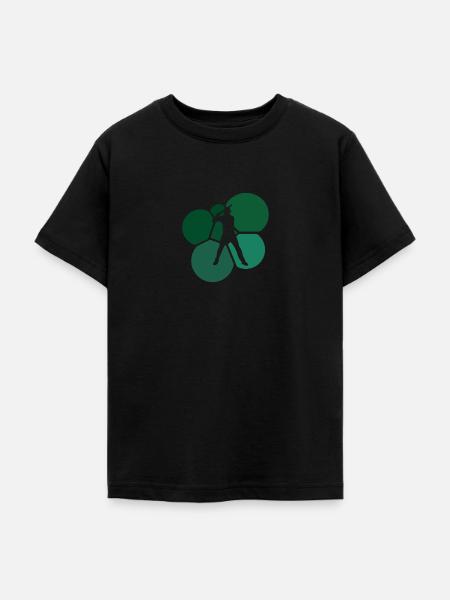 Baseball Batting Fielding Bat - Teenager T-Shirt - Schwarz