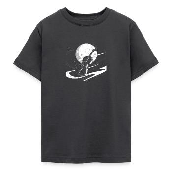 Geige - Teenager T-Shirt - Dunkelgrau - Vorne - AI Model Teenager Male light (155cm)
