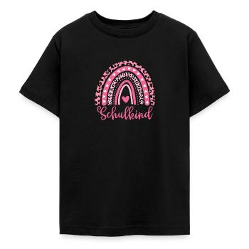 Schulkind Einschulung Schulanfang Mädchen - Teenager T-Shirt - Schwarz - Vorne - AI Model Teenager Male light (155cm)