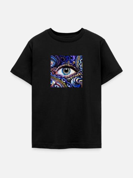 Drittes Augenerwachen - Teenager T-Shirt - Schwarz
