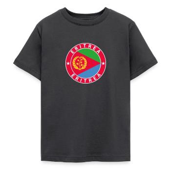Eritrea - Teenager T-Shirt - Dunkelgrau - Vorne - AI Model Teenager Male light (155cm)