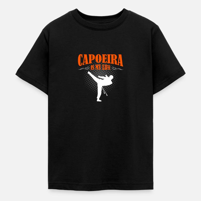 La capoeira est ma vie - T-shirt Ado - noir
