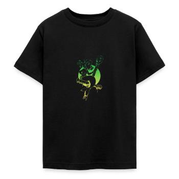 Sirène sirène sirène conte de fées - T-shirt Ado - noir - Devant - AI Model Teenager Male light (155cm)