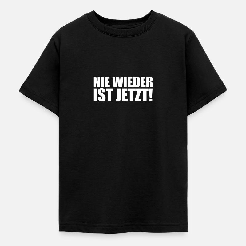 Plus jamais ça n’est maintenant - T-shirt Ado - noir