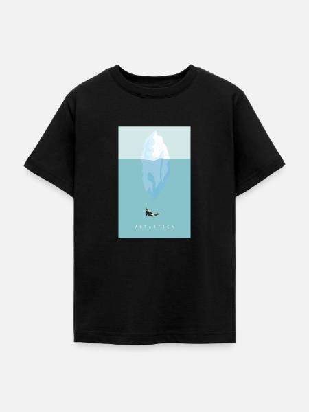 Antarktis - Teenager T-Shirt - Schwarz