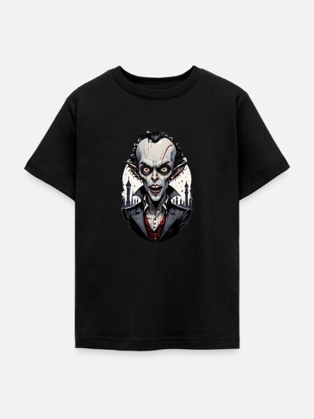 Ein großköpfiger Vampir 7 - Teenager T-Shirt - Schwarz