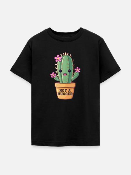 Kein Umarmer - Teenager T-Shirt - Schwarz