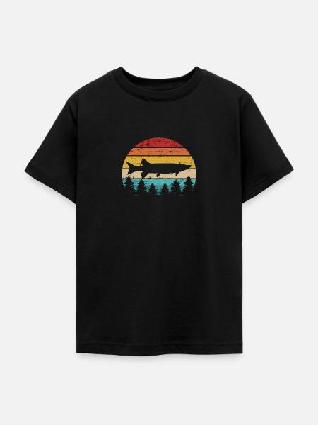 Hecht - Teenager T-Shirt - Schwarz