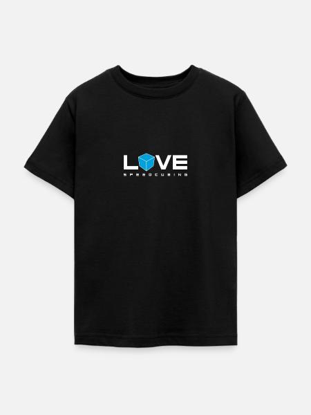 Love Speedcubing. - Teenager T-Shirt - Schwarz