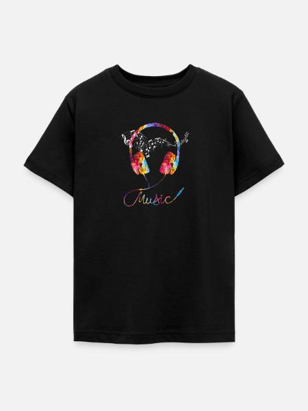 Musik - Teenager T-Shirt - Schwarz