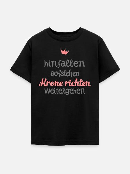 witzige Sprüche - Teenager T-Shirt - Schwarz