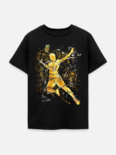 Badminton - Smash - Badminton - Teenager T-Shirt - Schwarz