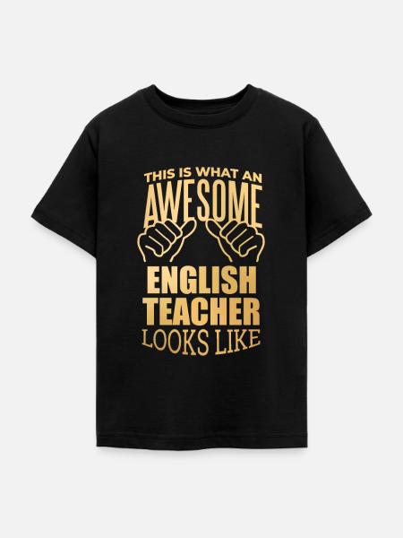 Englisch Englisch Englisch - Teenager T-Shirt - Schwarz