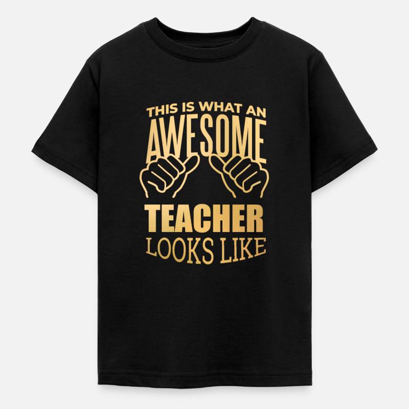 Professeur - T-shirt Ado - noir