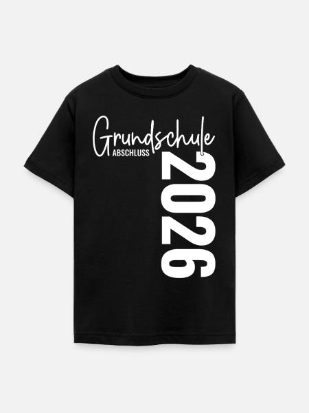 Abschluss 2026 Grundschule - Teenager T-Shirt - Schwarz