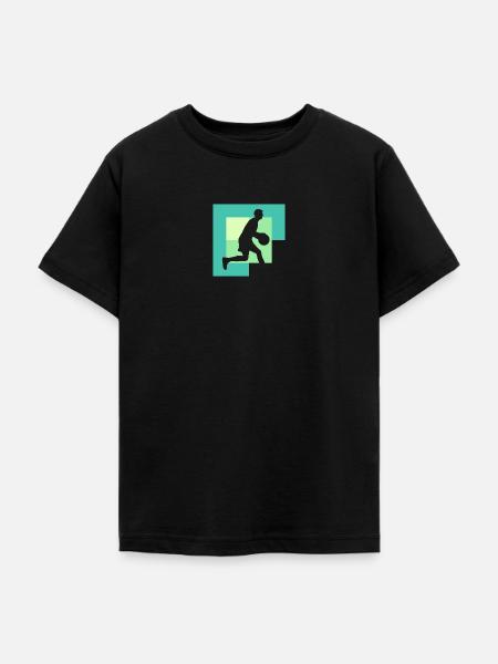 Basketball Hooping Hoop - Teenager T-Shirt - Schwarz