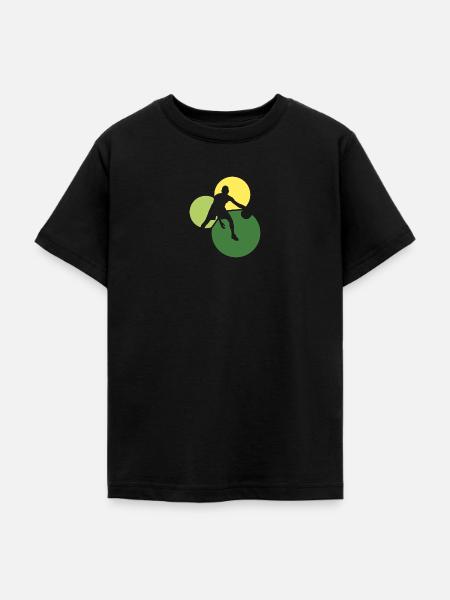 Hooping Basketball - Teenager T-Shirt - Schwarz