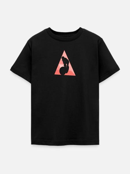 Mountainbiking Trail Biker - Teenager T-Shirt - Schwarz