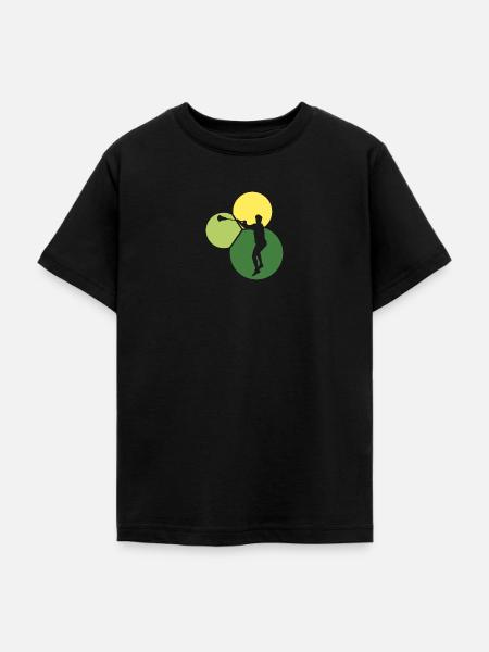 LSM Lacrosse - Teenager T-Shirt - Schwarz