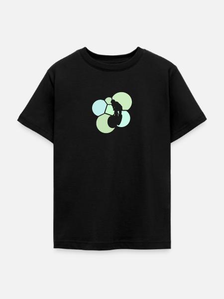 Dirt Downhill Downhiller MTB - Teenager T-Shirt - Schwarz