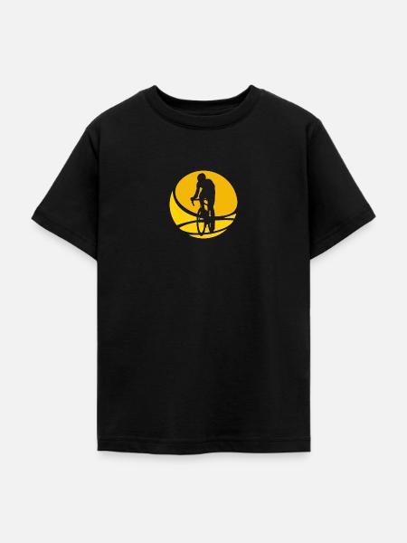 Fahrradfahrer Radfahrer Radfahrer - Teenager T-Shirt - Schwarz