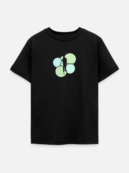 Golf Golfball Putting Golfball - Teenager T-Shirt - Schwarz
