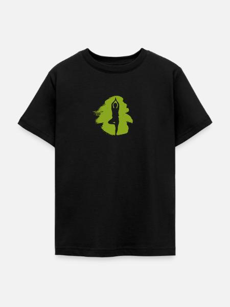 Meditation Meditation Vinyasa - Teenager T-Shirt - Schwarz