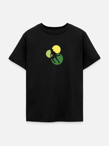 Intercrosse Lacrosse - Teenager T-Shirt - Schwarz