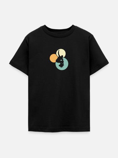 Skateboarding Ollie - Teenager T-Shirt - Schwarz