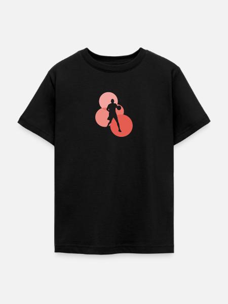 Hooping Basketball Hooping - Teenager T-Shirt - Schwarz