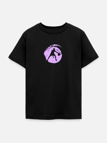 Dribbling Rebounding - Teenager T-Shirt - Schwarz