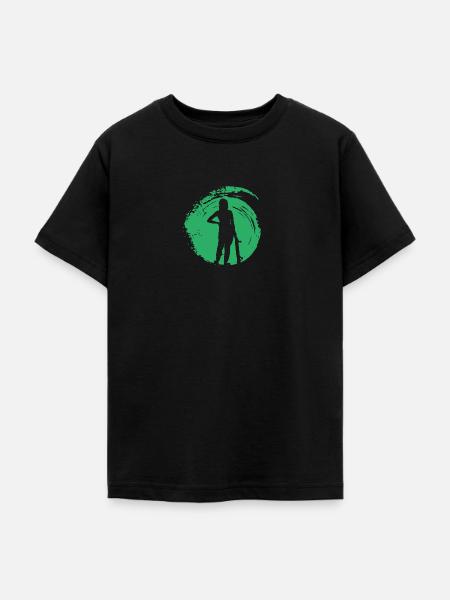 Skateboard Skateboarder Skater - Teenager T-Shirt - Schwarz