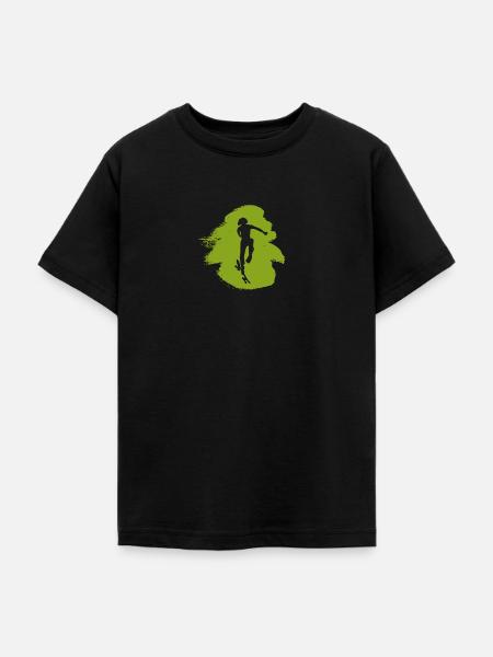 Skateboard Skaten Skateboarder - Teenager T-Shirt - Schwarz