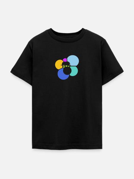 Zirkuszelt Elefanten Akrobatik - Teenager T-Shirt - Schwarz