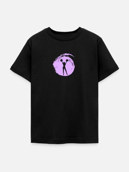 Mädchen Mädchen Girlie - Teenager T-Shirt - Schwarz