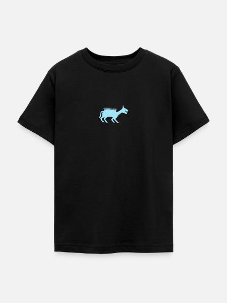 Fabelwesen Fabeltier Bigfoot - Teenager T-Shirt - Schwarz