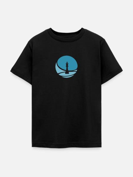 Schachspieler Schach Strategie - Teenager T-Shirt - Schwarz