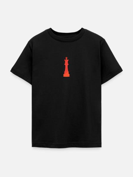 Schach Strategie Bischof - Teenager T-Shirt - Schwarz