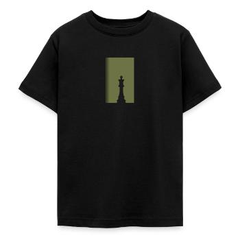 Schach Schachbrett Strategie - Teenager T-Shirt - Schwarz - Vorne - AI Model Teenager Male light (155cm)