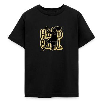 TAGF - Teenager T-Shirt - Schwarz - Vorne - AI Model Teenager Male light (155cm)
