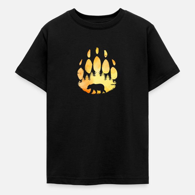 Patte d'ours - T-shirt Ado - noir