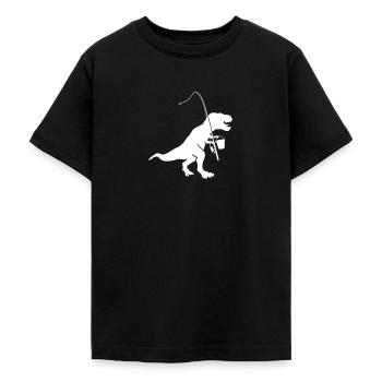 Angeln - Teenager T-Shirt - Schwarz - Vorne - AI Model Teenager Male light (155cm)