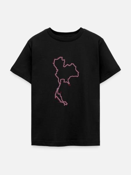 Thailand - Teenager T-Shirt - Schwarz