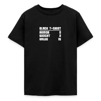 Gaming Gamer Jeux Jeux de Jeux Rétro Geschenk - T-shirt Ado - noir - Devant - AI Model Teenager Male light (155cm)