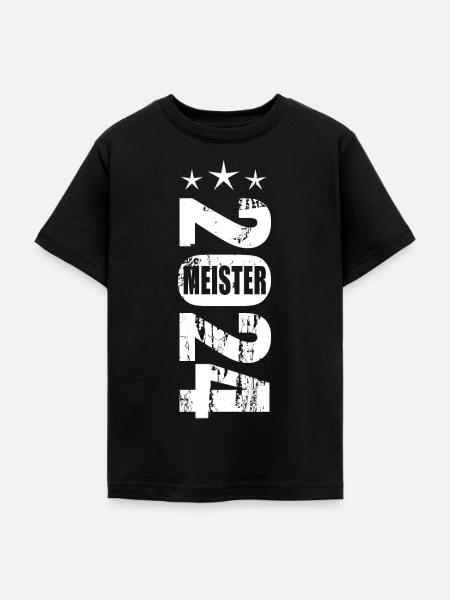 Meister 2024 - Teenager T-Shirt - Schwarz