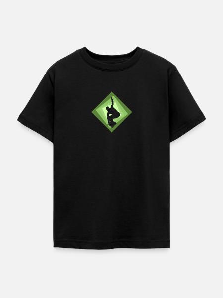 Halfpipe Skaten - Teenager T-Shirt - Schwarz