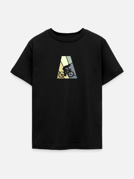 Radfahrer Bicycle - Teenager T-Shirt - Schwarz